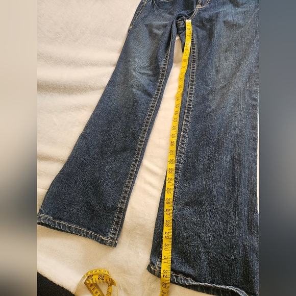 Ariat Women's Denim 33R Mid Rise Flame Resistant Boot Cut Jean - Picture 8 of 10